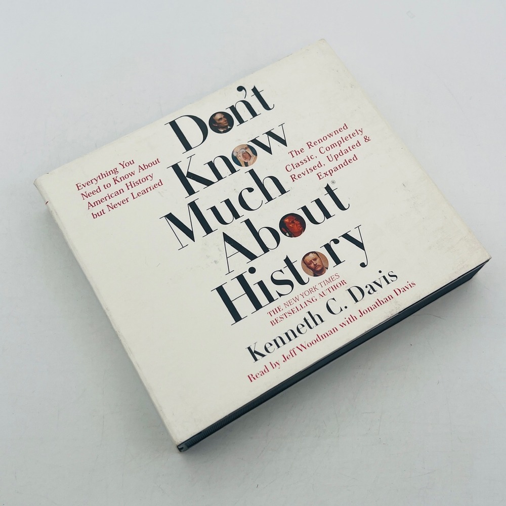 Don't Know Much About History Kenneth C Davis Audiobook 3 CD Set Revised Updated